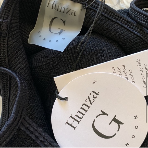SALE NWT Hunza G Pamela one piece in black - Picture 8 of 8